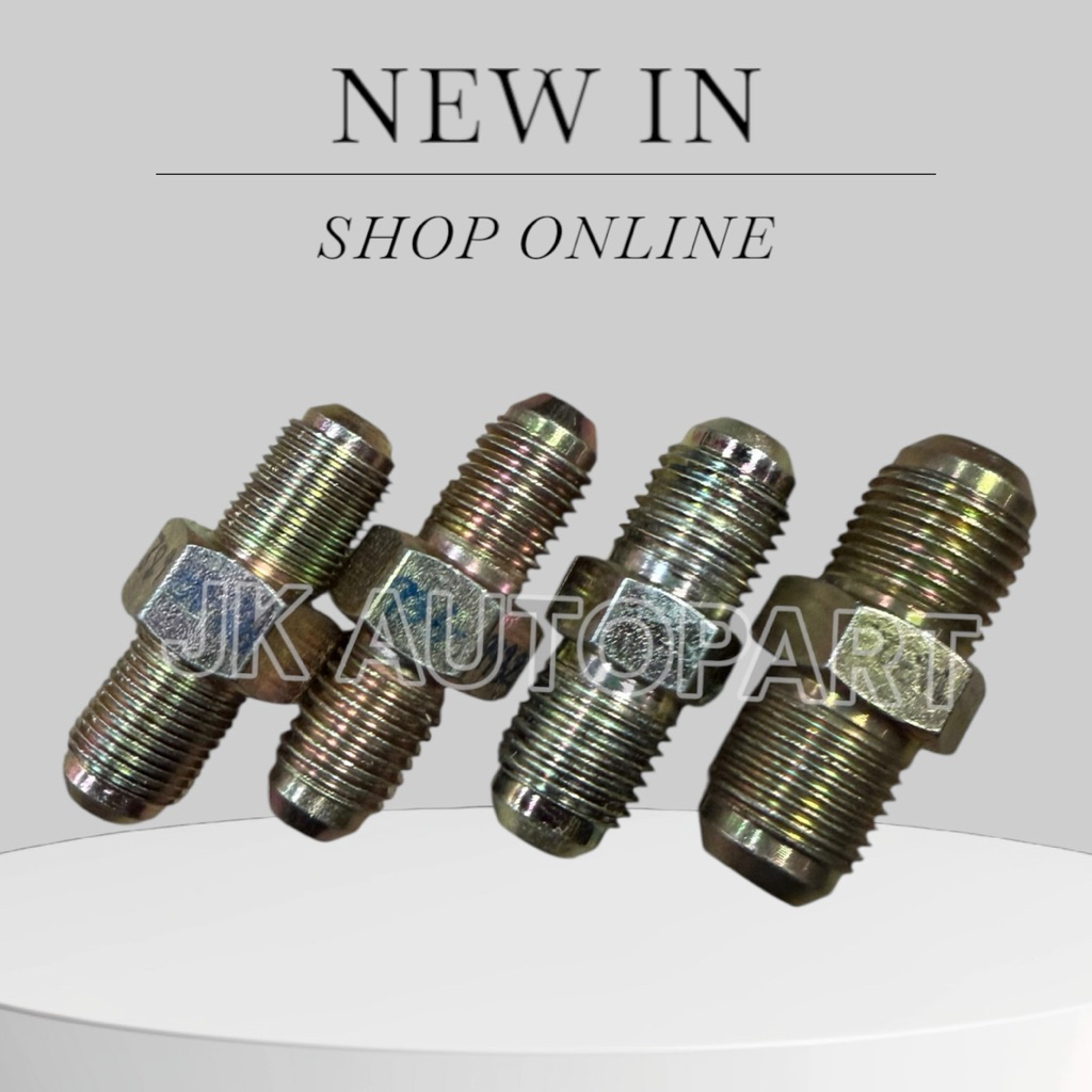 ข้อต่อหัวแป๊บเบรคอย่างดี มีขนาด 1/4 หนาบ ละเอียด 5/16  3/8  1/2 สั่งเบิกโดยตรง รับประกันคุณภาพ ตัวละ/BE/CBO/RRH/HRO