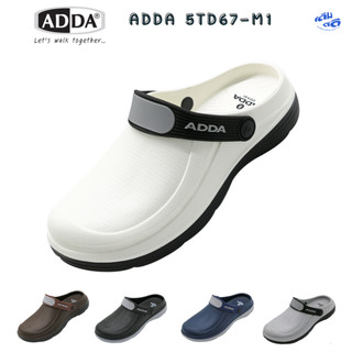 ADDA 2Density รองเท้าแตะ รองเท้าลำลอง สำหรับผู้ชาย แบบสวม รุ่น 5TD76-M1 (ไซส์ 7-10)