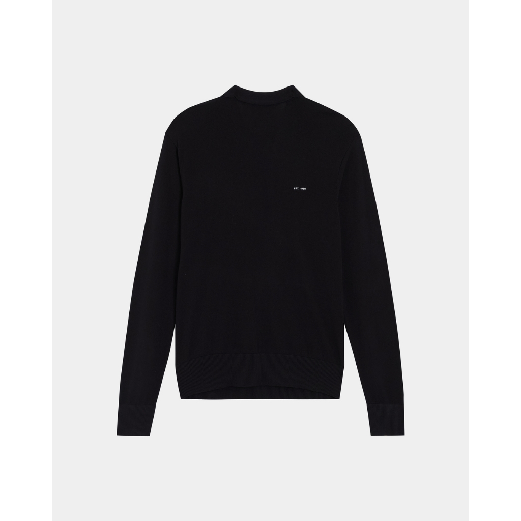 GH BASIC LONG SLEEVE SWEATER POLO