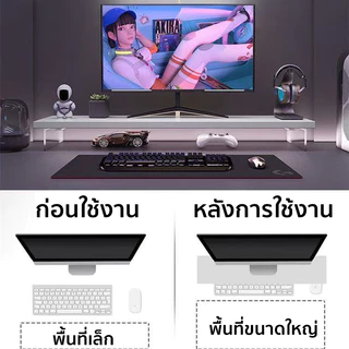 ชั้นวางจอคอม ขาตั้งคอมพิวเตอร์ สไตล์เรียบง่าย ยกจอภาพให้สูงขึ้นเพื่อลดแรงกดบริเวณกระดูกสันหลังส่วนคอ