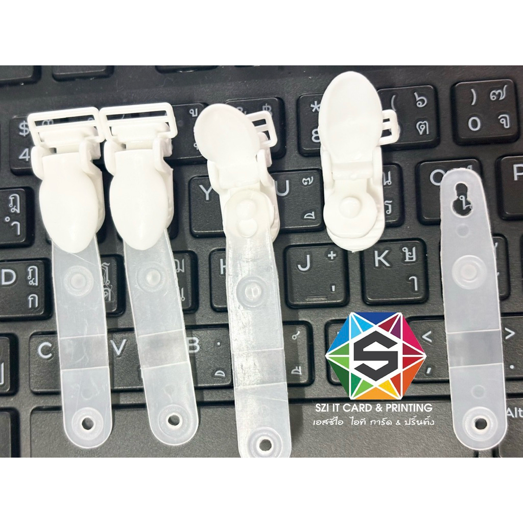 คลิปหนีบยูโร ไม่มีโลโก้ อะไหล่หนีบบัตร 5 ชิ้น