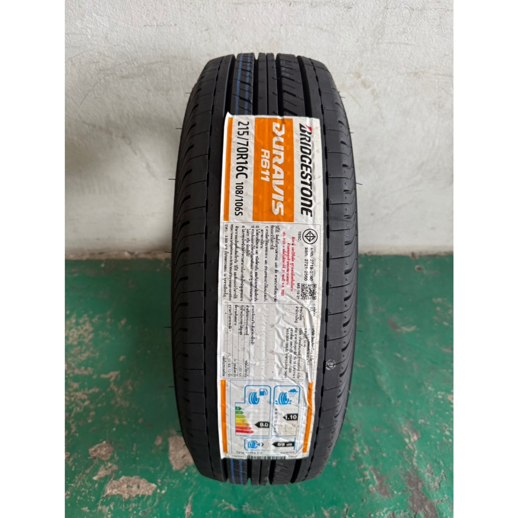 215/70R16 บริสโตน Bridgestone รุ่น Duravis R611 ยางปี 26 ต่อเส้น