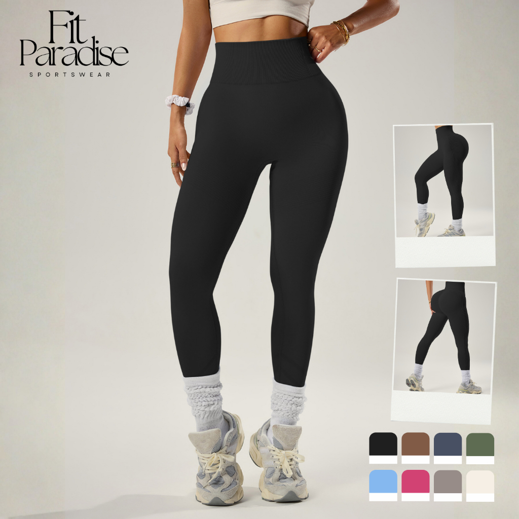 กางเกงขายาวรุ่นMatt เอวสูง ระบายกาศได้ดี