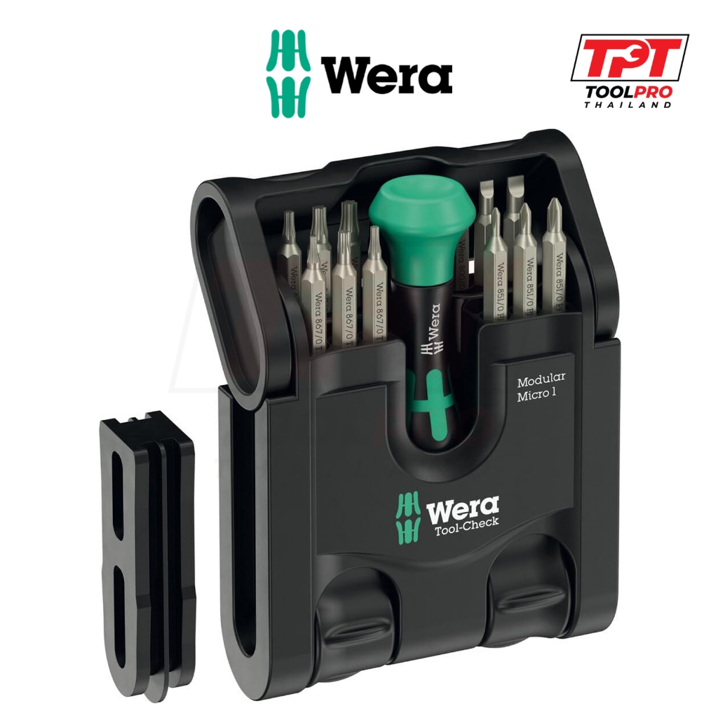 Wera ชุดเครื่องมือ Tool-Check Modular Micro 1 (05049002001)