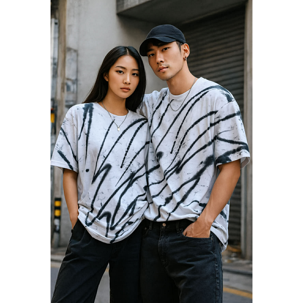 เสื้อมัดย้อมลาย OVP เต็มตัว 549 ผ้าคอตตอนแท้