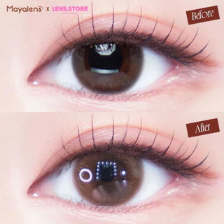MAYALENS รุ่น NANI นานิ เลนส์น้ำตาลธรรมชาติ มีกลิสเตอร์ สวยละมุน สูตรใหม่ Hydro & Hydra