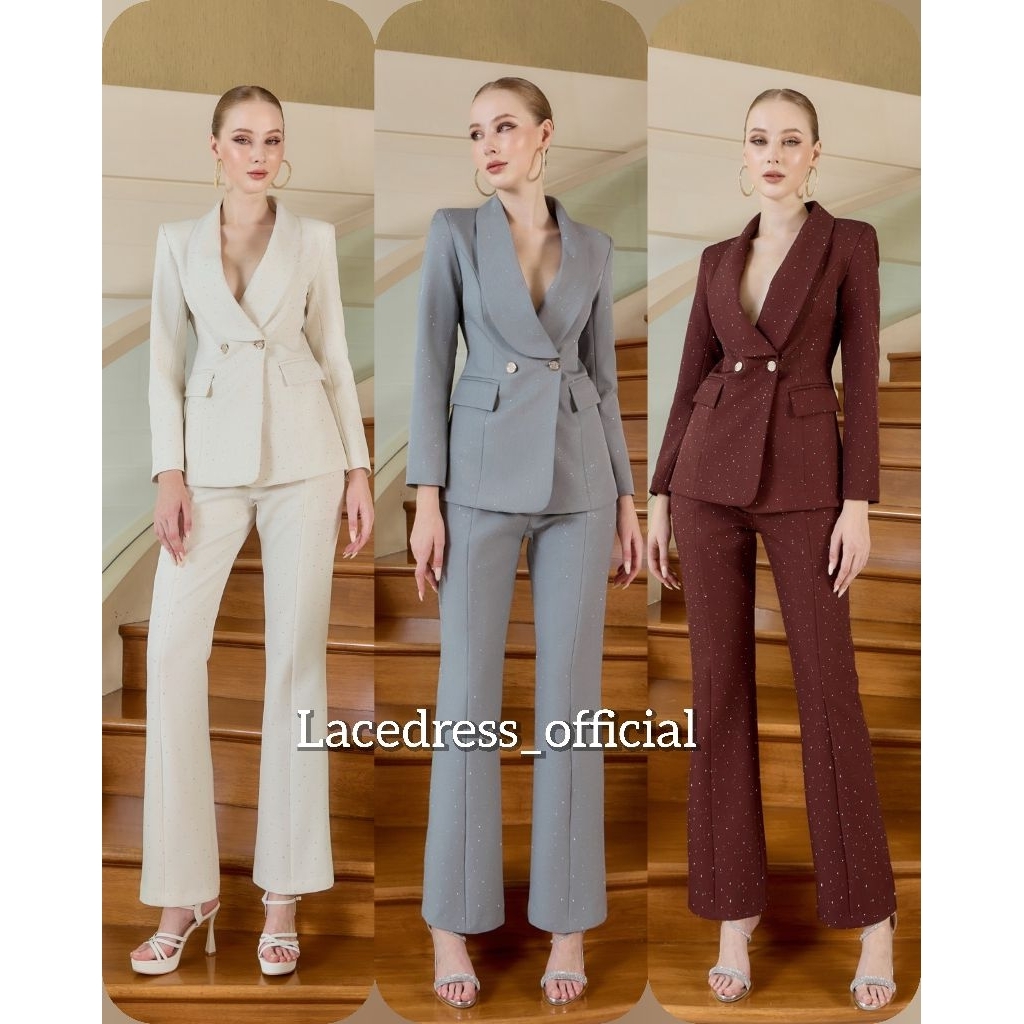 Catwalk ● Newชุดเซ็ตสูทออกงานสวยหรูเกรดพรีเมียม