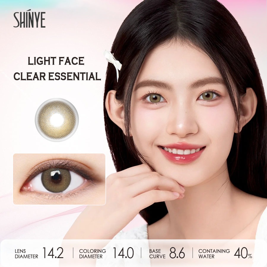 [ขายดี] SHINYE Contact Lens :（Contact Lens Si)14.5มม คอนแทคเลนส์ Coffee คอนแทคเลนส์สีแบบใช้ 6 เดือน