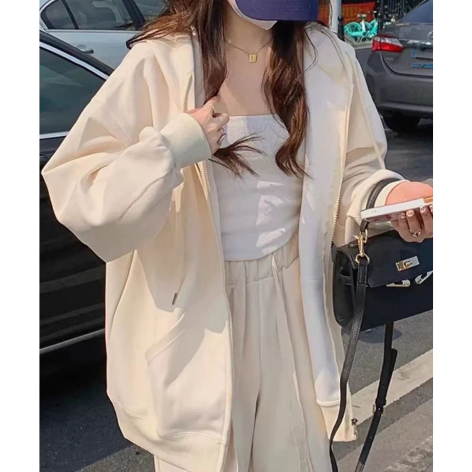 Swan shop เสื้อกันหนาว ลุคเรียบง่ายขายดี ใส่ได้ทุกโอกาส  เหมาะกับทั้งผู้หญิง/ผู้ชายค่ะ รูปที่ 7
