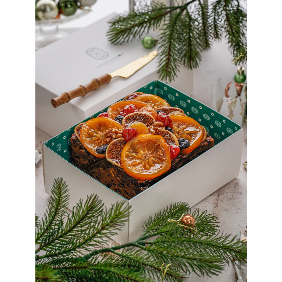 [2 ปอนด์] Fruitcake by Thongsook | Special Topping Fruitcake | หวานน้อย เนื้อเค้กฉ่ำ ผลไม้แน่น ราคา ถูกที่สุด ดีลบีเคเค แกลเลอรีภาพที่ 5