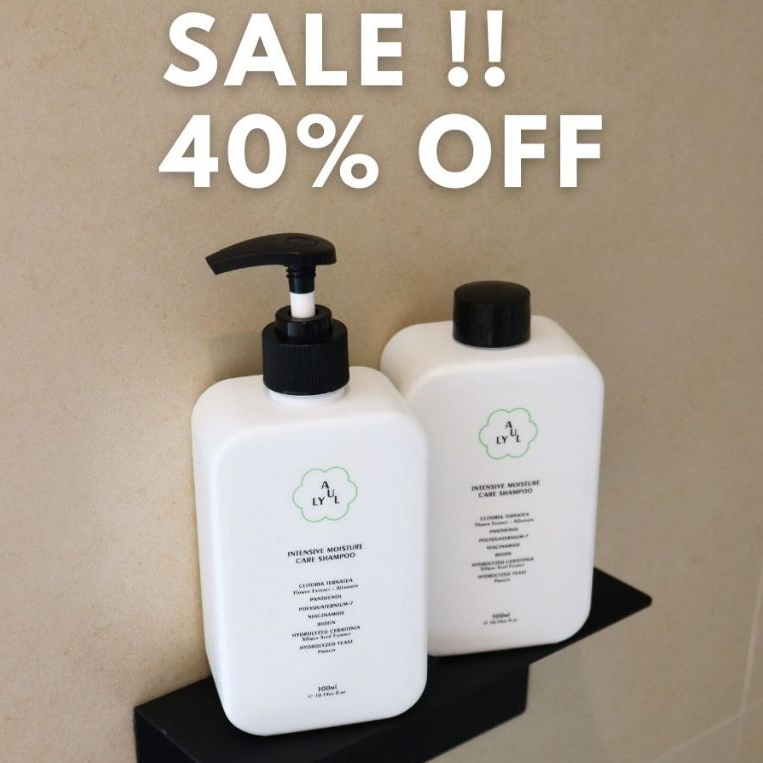 AULLY Moisture Shampoo แชมพูที่ช่วยให้เกล็ดผมปิด เติมความชุ่มชื้นให้เส้น ผมสำหรับผมแห้ง