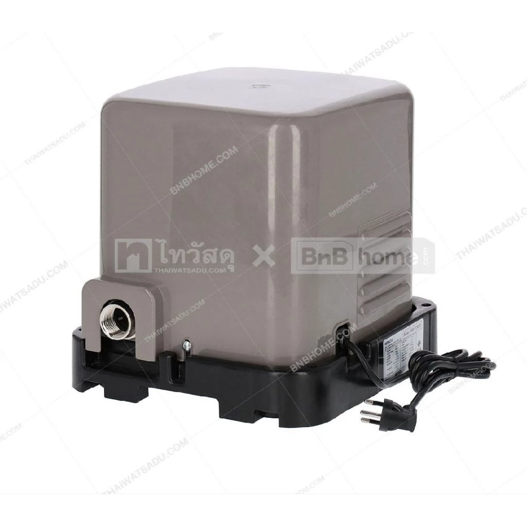 ปั้มน้ำอัตโนมัติ แบบแรงดันคงที่ 150 วัตต์  HITACHI รุ่น WM-P150XX สีเทา thumbnail 5