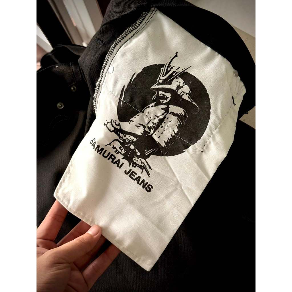 SAMURAI JEANS SUPER BLACK
