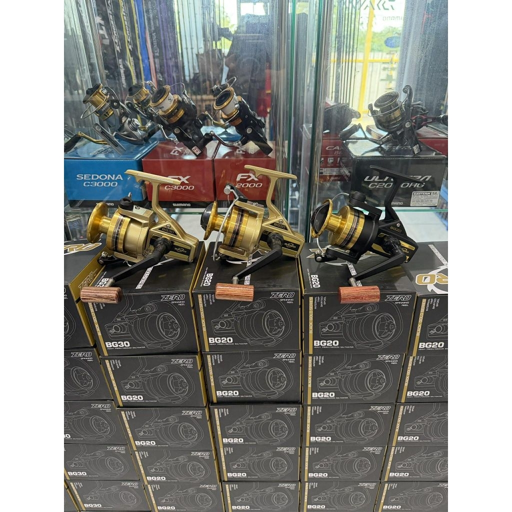 รอกBG ZERO BG13/BG15/BG15สีทอง/BG20/BG30 ZERO 5+1BBของแท้ตรงปกครับสต๊อกแน่นครับ