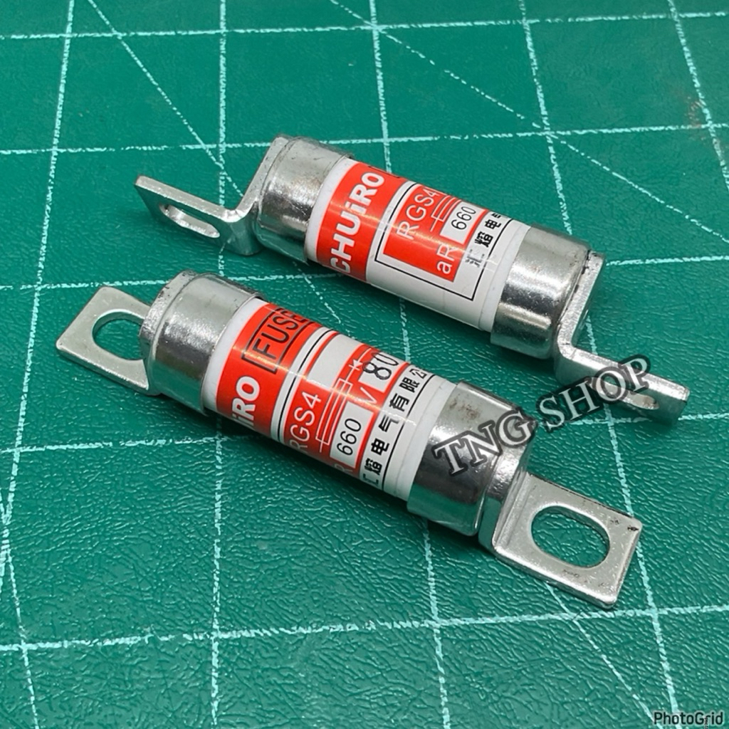 Fuse RGS4 32A/40A/50A/63A/75A/80A/100A/125A FUSE LINK 660V ฟิวส์ลิงค์ ฟิวส์ RGS4 (ราคา1ตัว)
