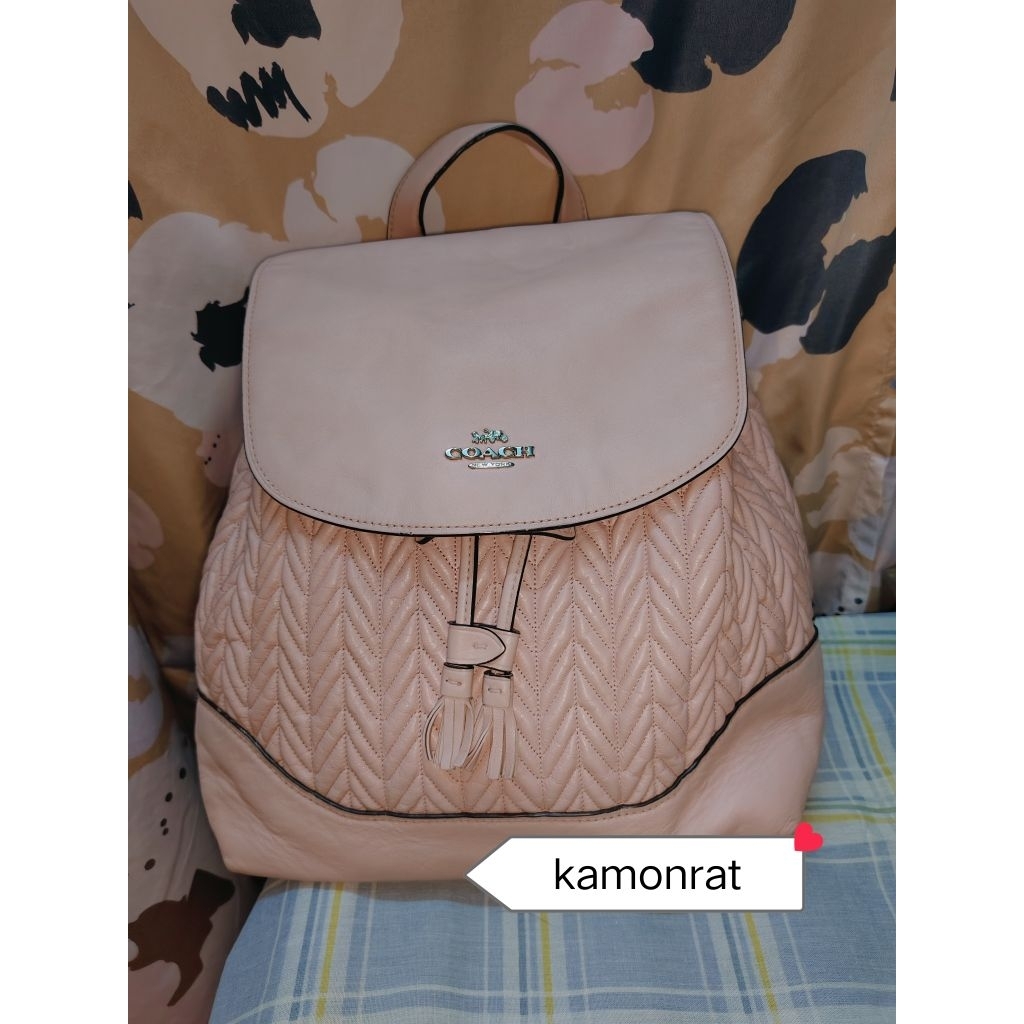 กระเป๋าเป้ coach มือสองสภาพดี