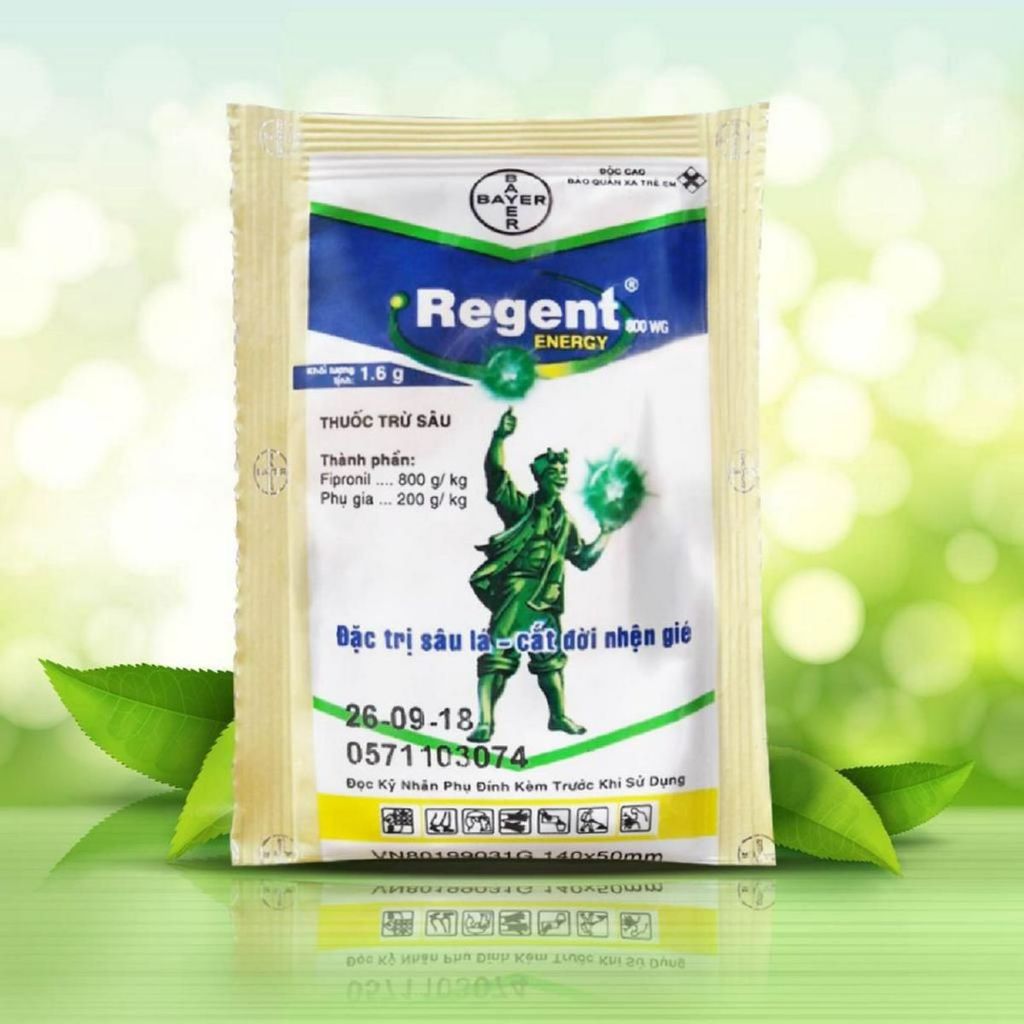 Bayer(ไบเออร์) Regent 800WG อารหารมด อาหารปลวก ใช้กำจัดมด กำจัดปลวก ระบบโรยกิน ( 1ซอง1.6 กรัม ละลายน