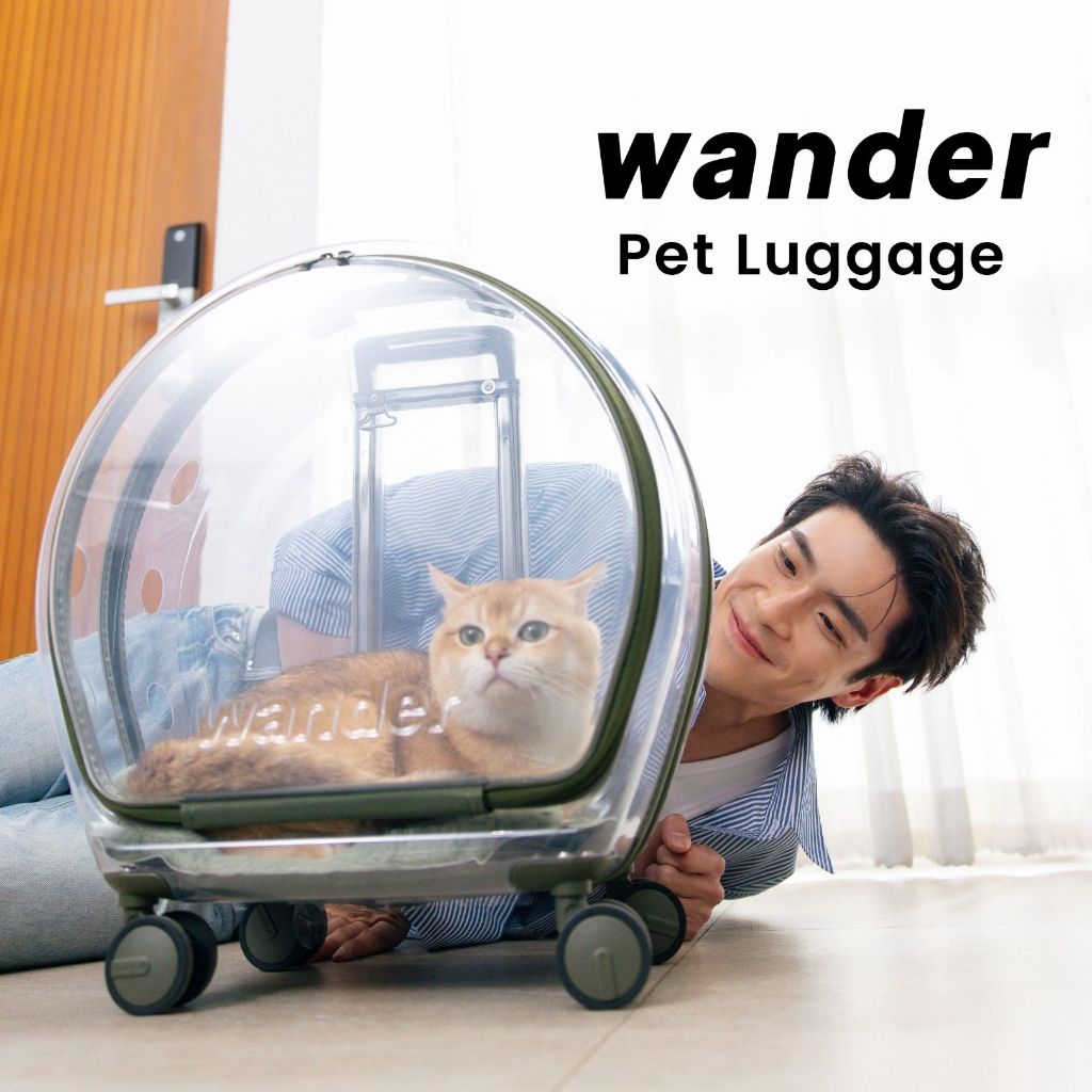 Wander Pet Luggage กระเป๋าสัตว์เลี้ยงล้อลาก | กระเป๋าใส่แมว | กระเป๋าใส่สุนัข | กระเป๋าสัตว์เลี้ยง