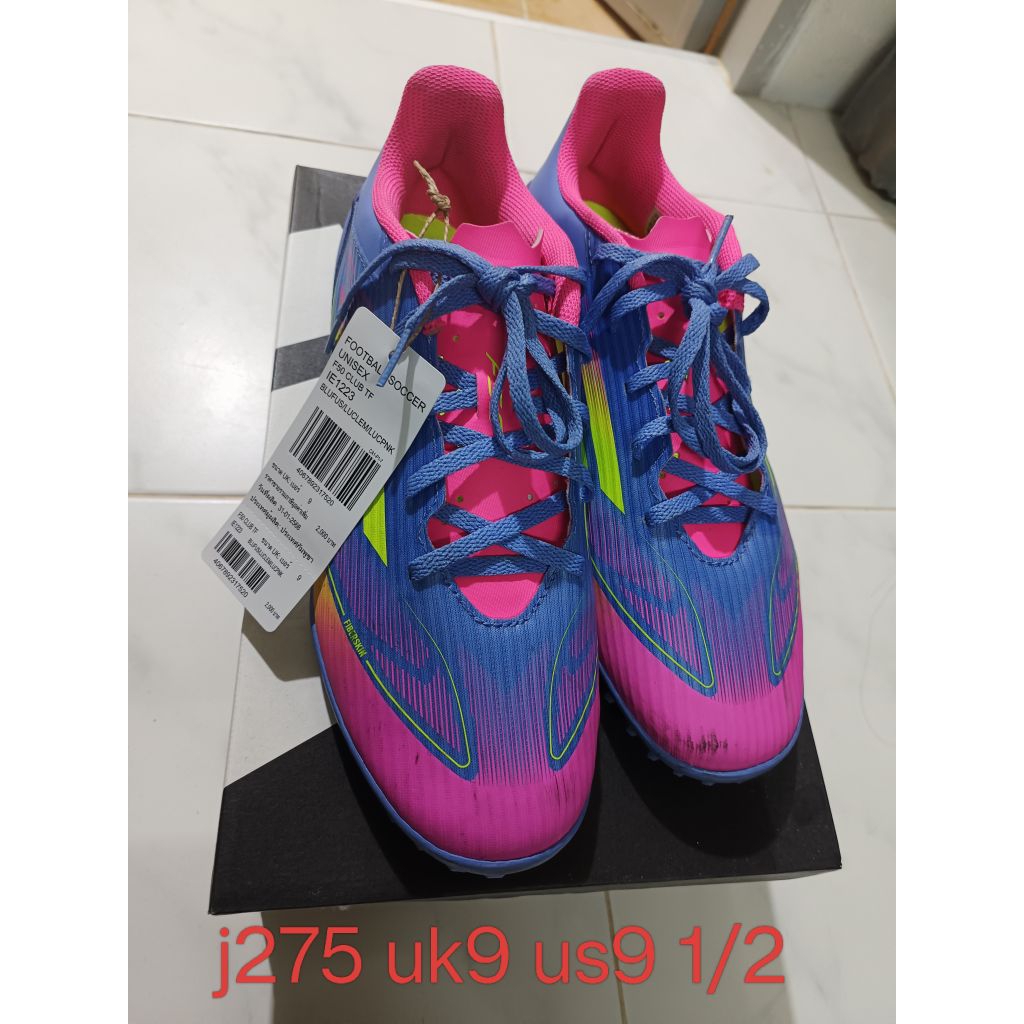 F50 club TF   ไซส์ 275 uk9 สภาพ90%สินค้ามือสองสภาพดี