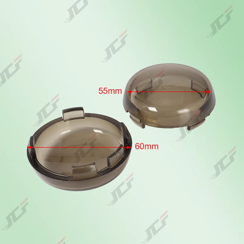 ฝาครอบไฟเลี้ยว 2 ชิ้น สําหรับ Harley Touring Road King Sportster XL 883 1200 Iron 883 Softail Heritage Dyna - รูปที่ 3