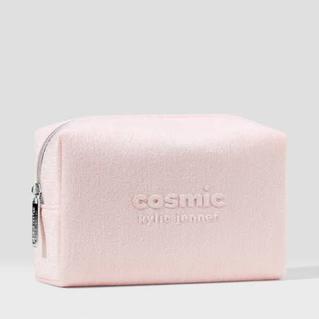 Kylie Jenner NOT FOR SALE Cosmic Pink Velvet Makeup Bag 💯‼️Authentic