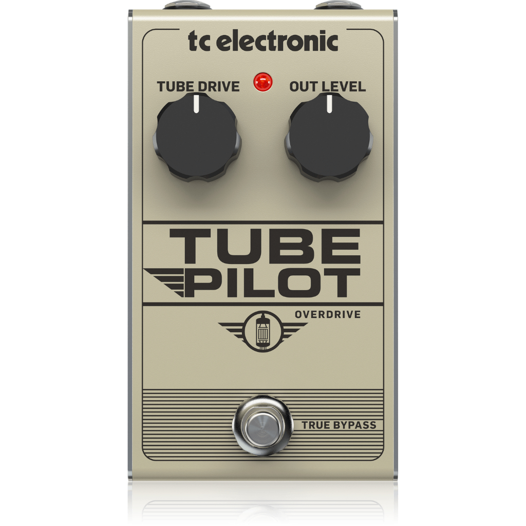 เอฟเฟคกีตาร์ไฟฟ้า TC ELETRONIC #TUBE PILOT OVERDRIVE12AX7-Equipped Real Tube Overdrive Pedal with Wa