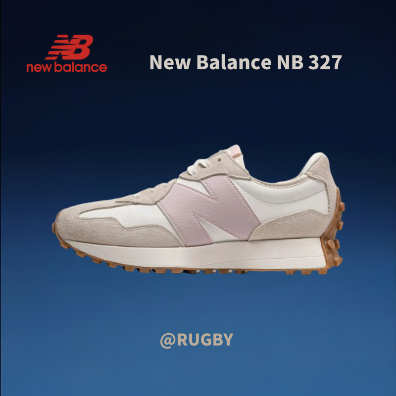* ของแท้ 100% * New Balance NB 327  pink  Low Sneakers WS327AL