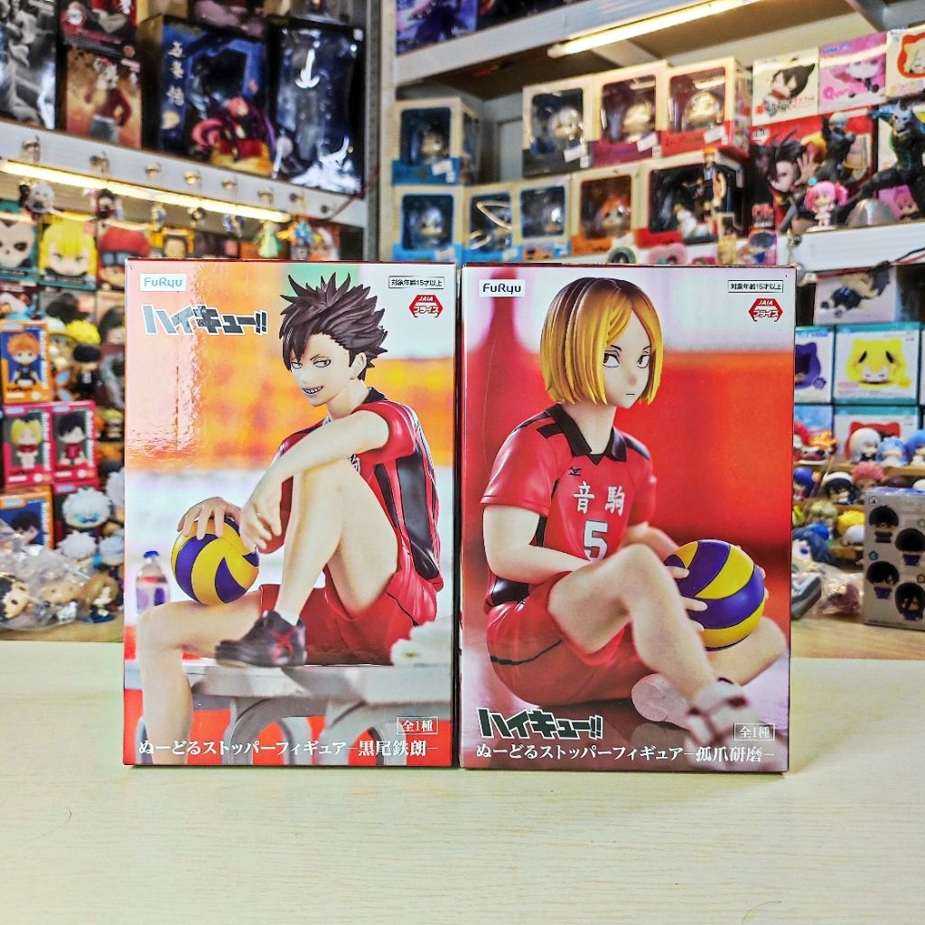 ✨ฟิกเกอร์ "HAIKYU !! Noodle Stopper Figure Kenma Kozume & Tetsuro Kuroo" ลิขสิทธิ์แท้✨