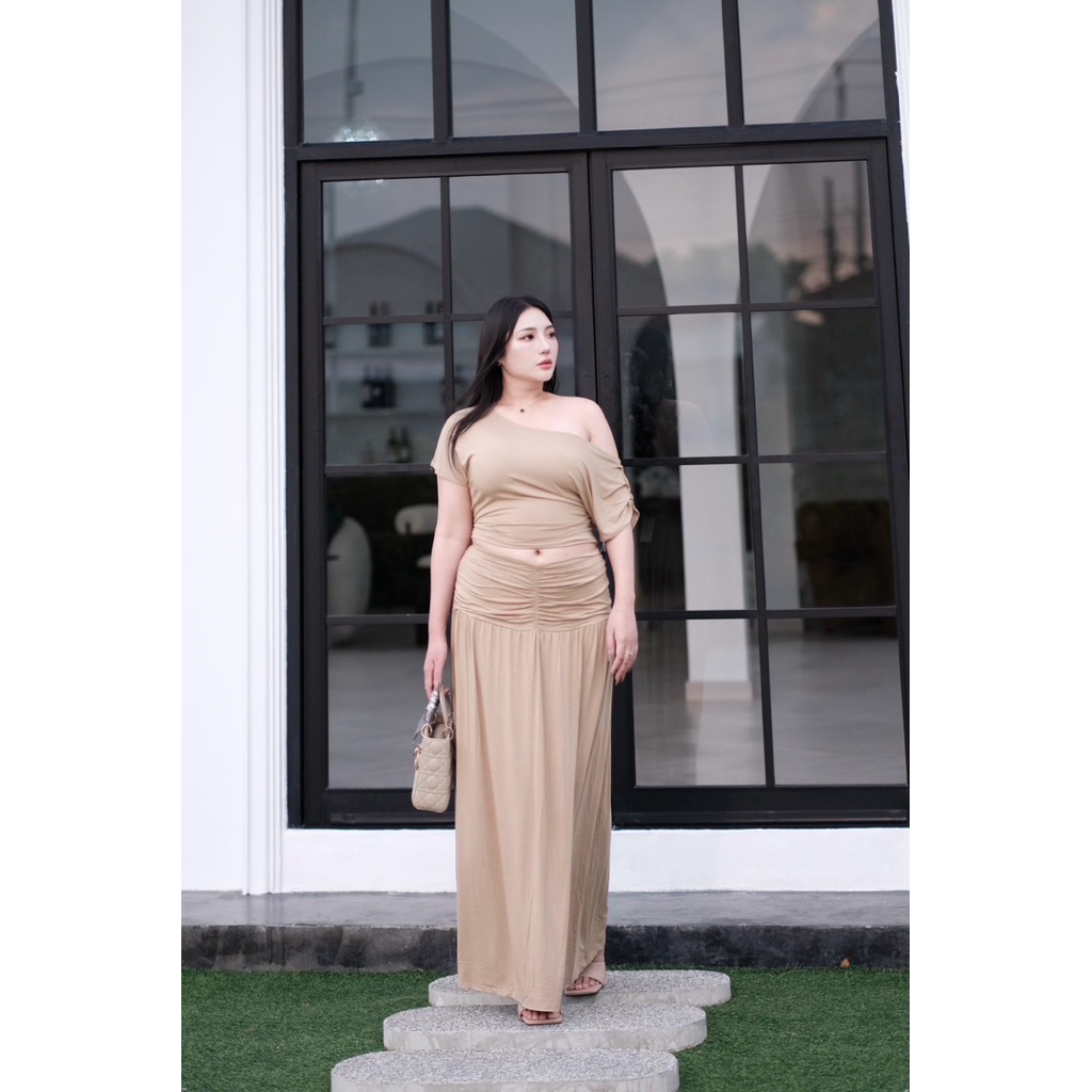 MF77 กระโปรงยาวพี่สาวจีน Muenfun