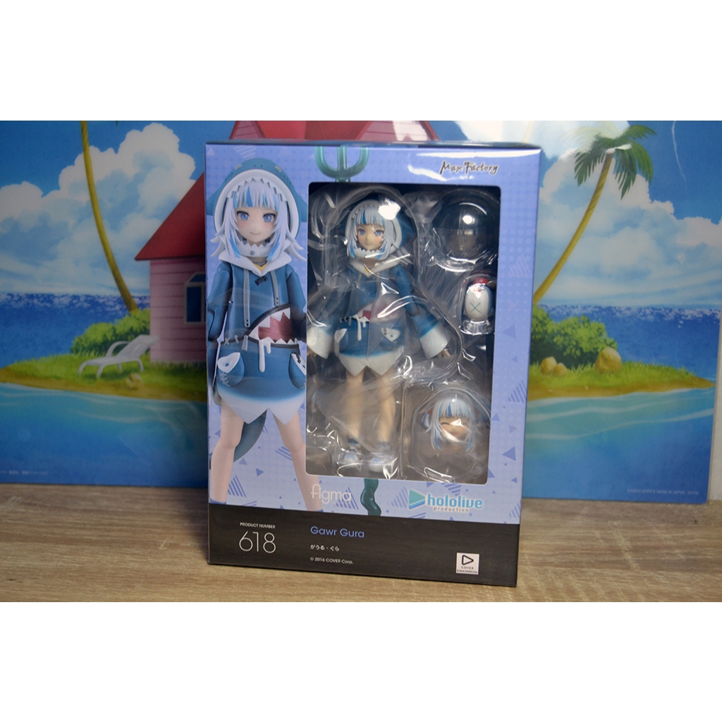 figma Hololive Gawr Gura ของมือหนึ่ง พร้อมส่ง