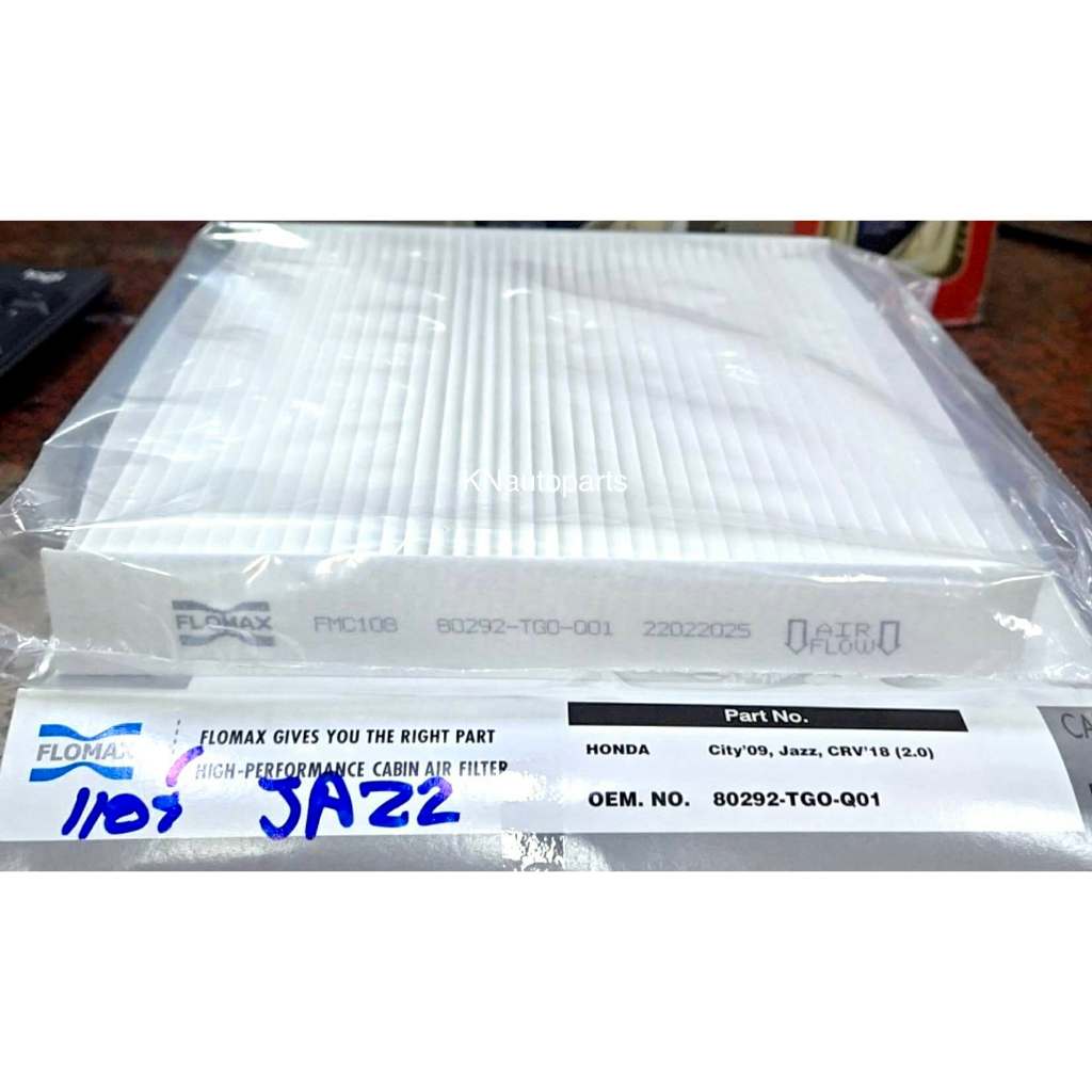 FLOMAX กรองแอร์ กรองฝุ่น PM2.5 Honda JAZZ