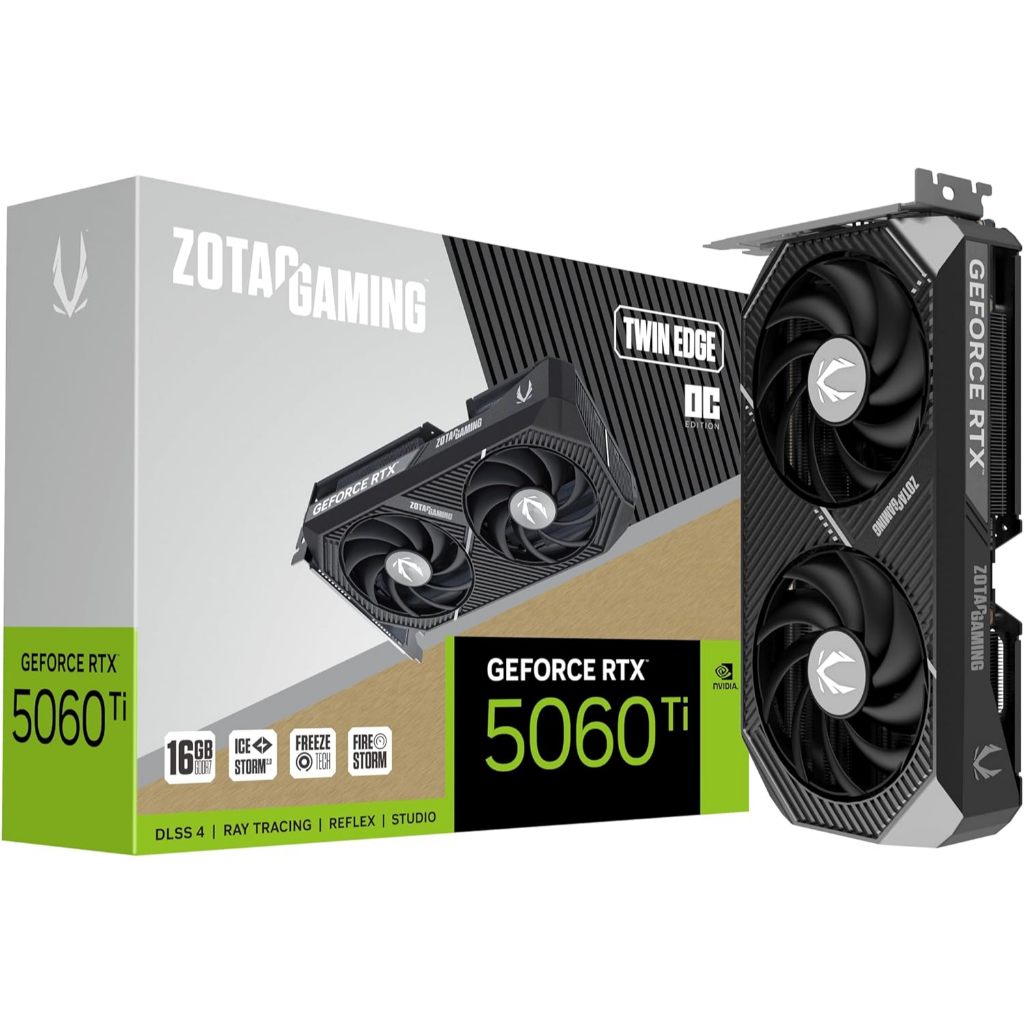 ZOTAC GAMING RTX5060Ti 16GB TWIN EDGE OC GDDR7
