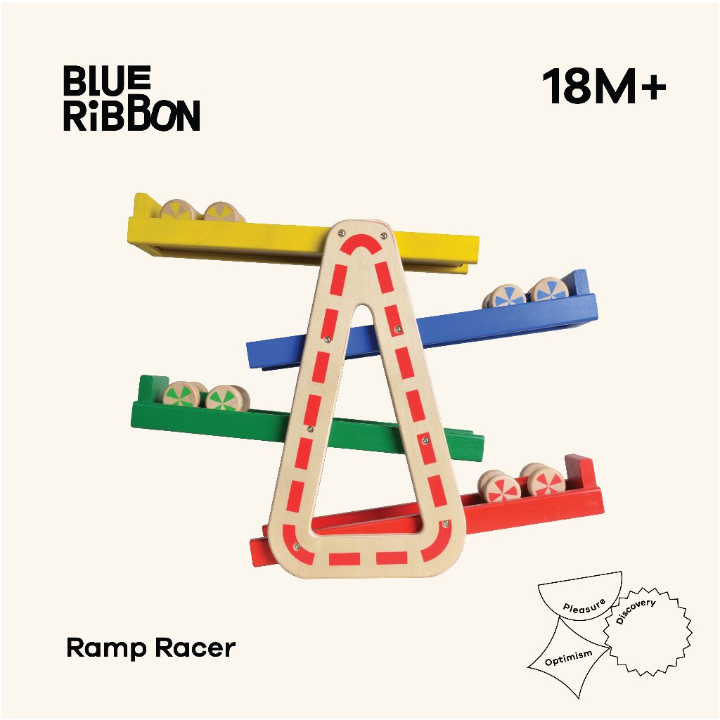 Blue Ribbon Toys รถของเล่นทางลาด(RAMP RACER) กระตุ้นการเคลื่อนไหวและฝึกการควบคุมมือ