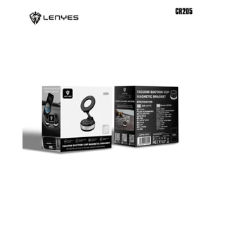 Lenyes CR205 ที่วางโทรศัพท์มือถือ แบบแม่เหล็กสูญญากาศ รองรับ MagSafe หมุนได้ 360 องศา
