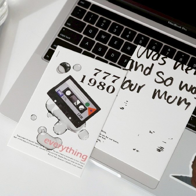 ส่งจากไทย โปสการ์ด Black & White ขาว ดำลอฟท์ โปสการ์ด รูปที่ 6
