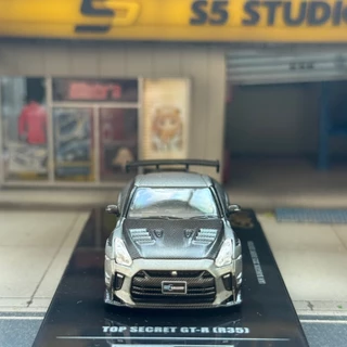 IN64-R35TS-IAMBK25-INNO64 1/64 Top Secret GT-R R35 IAM Bangkok 2025 Event Edition