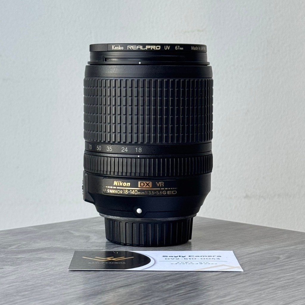 เลนส์มือสอง Nikon zoom lens18-140mm