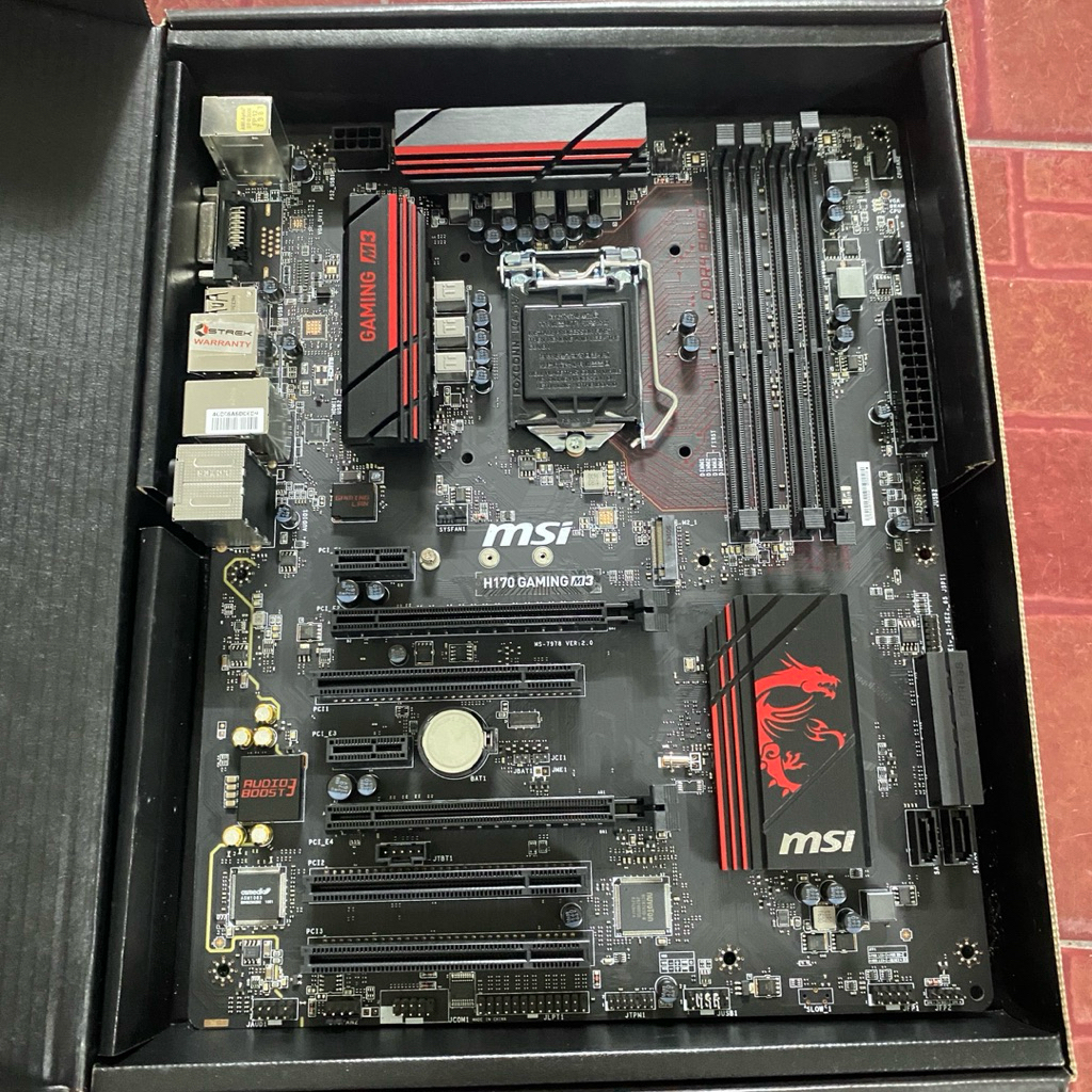 MAINBOARD (เมนบอร์ด) 1151 MSI H170 GAMING M3 รองรับ CPU เจน 6,7 - รูปที่ 4