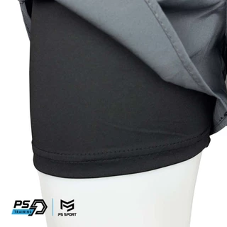 กางเกงออกกำลังกายขาสั้น มีซับใน สำหรับกีฬา PSSPORT ผู้ชายผู้หญิง เดิน วิ่ง เล่นเวท