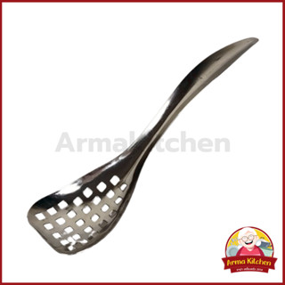 ที่ตักน้ำแข็งสแตนเลสรู ที่ตักน้ำแข็งรู ที่ตักอเนกประสงค์ ตรา…