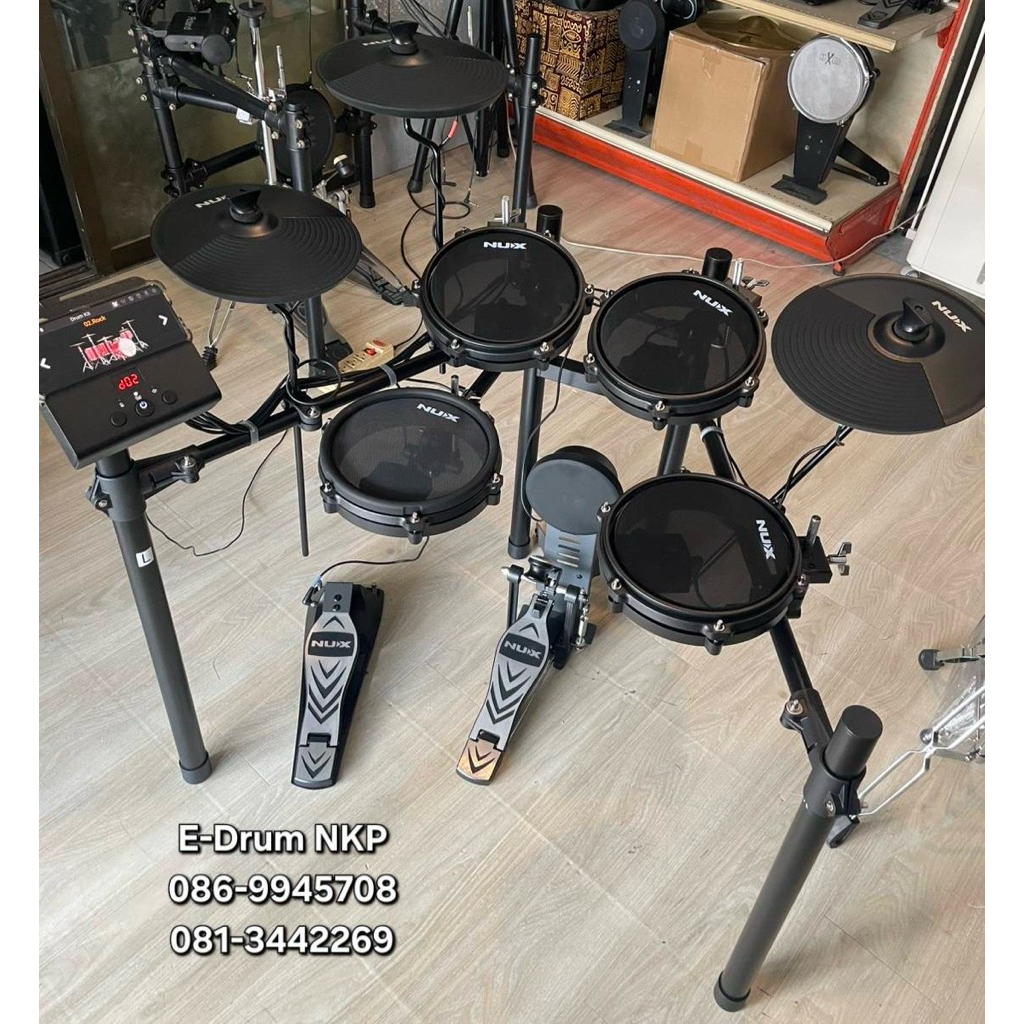 กลองไฟฟ้ามือสอง NUX DM-110🥁สภาพ 💯 มีกล่องพร้อมคู่มือ ประกันศูนย์ถึง 18 สค69