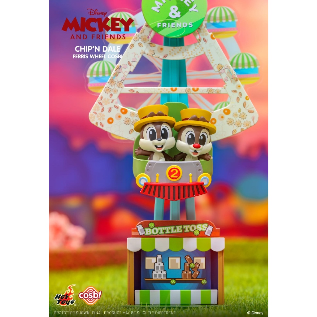 [พร้อมส่ง] Hot Toys Disney Mickey & Friends Ferris Wheel Cosbi series ลิขสิทธิ์แท้ 🏴‍☠️ CosBaby ของสะสม Mickey - รูปที่ 5