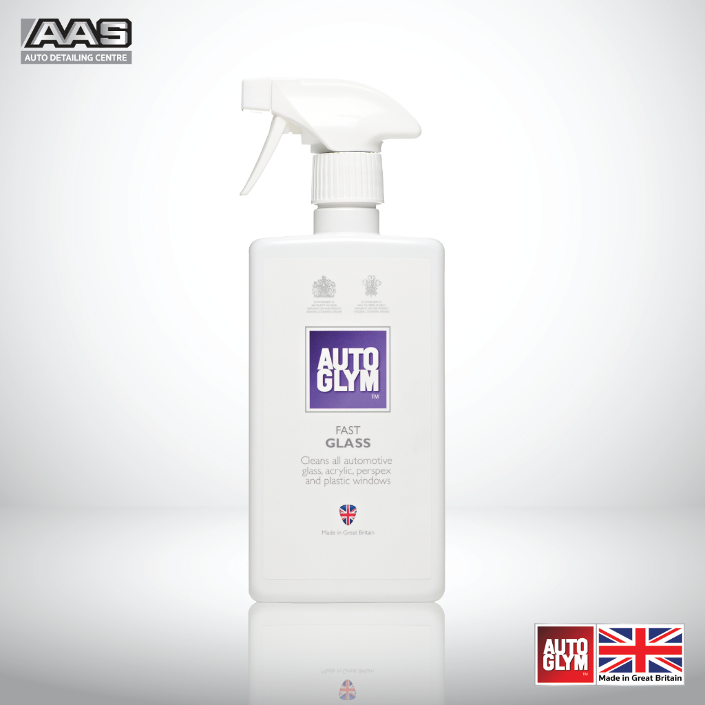 Autoglym Fast Glass น้ำยาเพิ่มความเงาใสกระจกภายนอก-ภายใน ขนาด 500 ml.