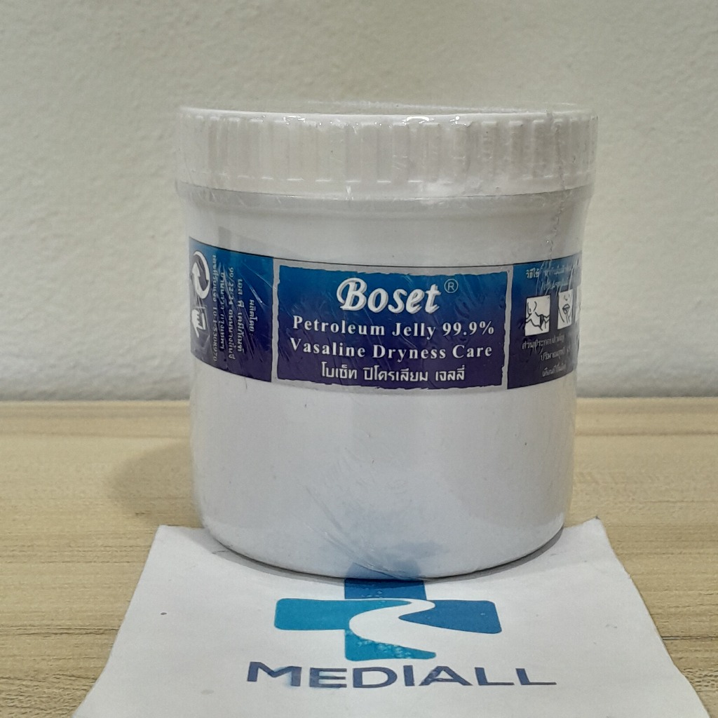 boset cream 450gm โบเซ็ท ปอนด์ ปิโตเลียม เจลลี่ ขนาด 450 กรัม เพิ่มความชุ่มชื่น ครีมทาผิวแห้ง