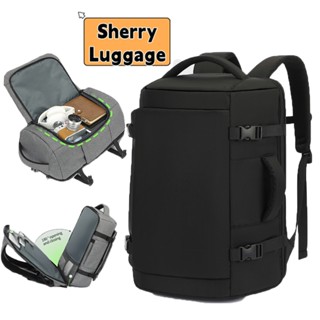 กระเป๋าเป้เดินทาง 15.6 นิ้ว  กันน้ำ เปิดช่องแล็ปท็อปสะดวก 38…