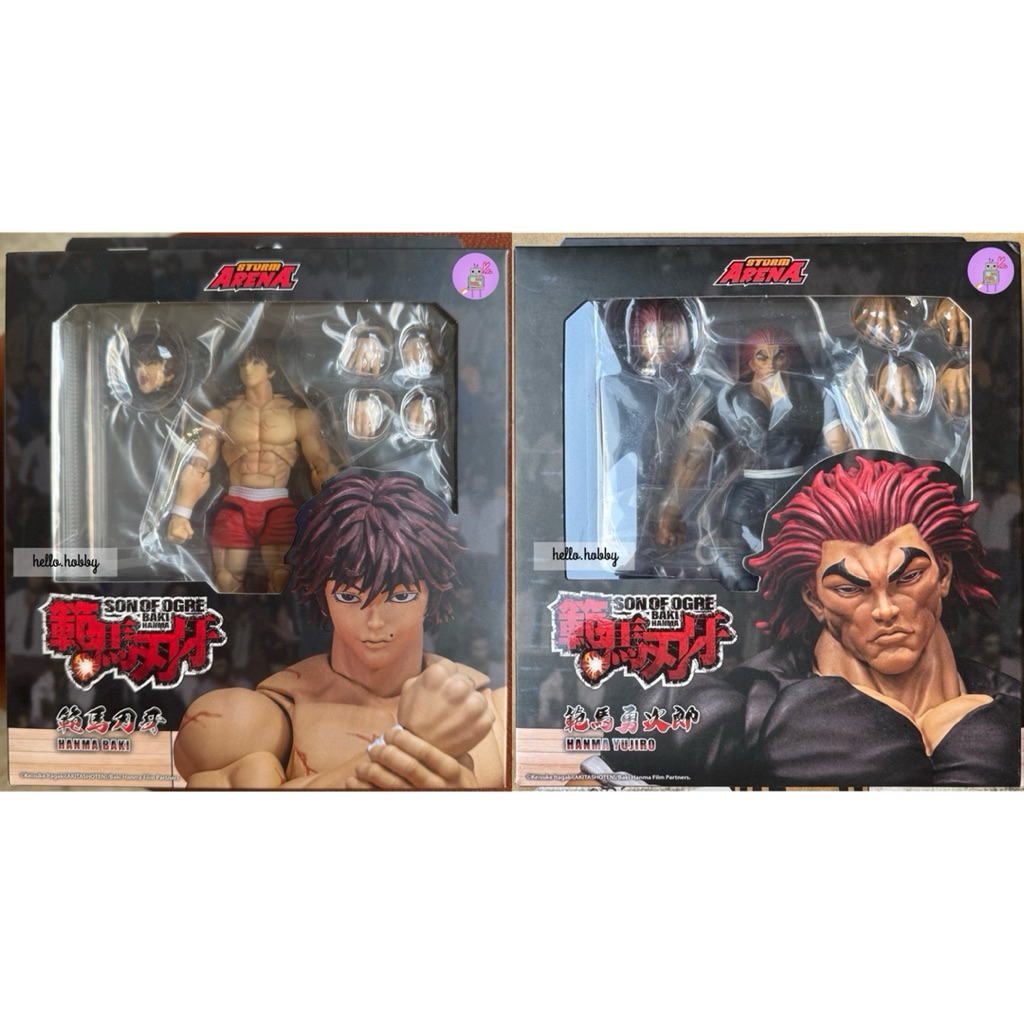 ฟิกเกอร์ - STORM ARENA Baki Hanma: Son of Ogre Baki / Yujiro Hanma 1/12 Scale Action Figure by Storm