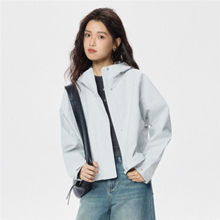 GIORDANO เสื้อแจ็คเก็ตฮู้ดผู้หญิง Women's Hooded Woven Jacke…