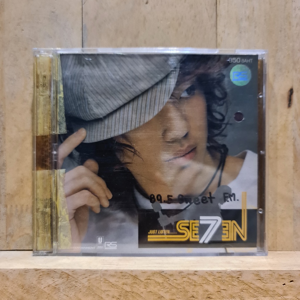 CD ซีดีเพลง Se7en Album Just Listen