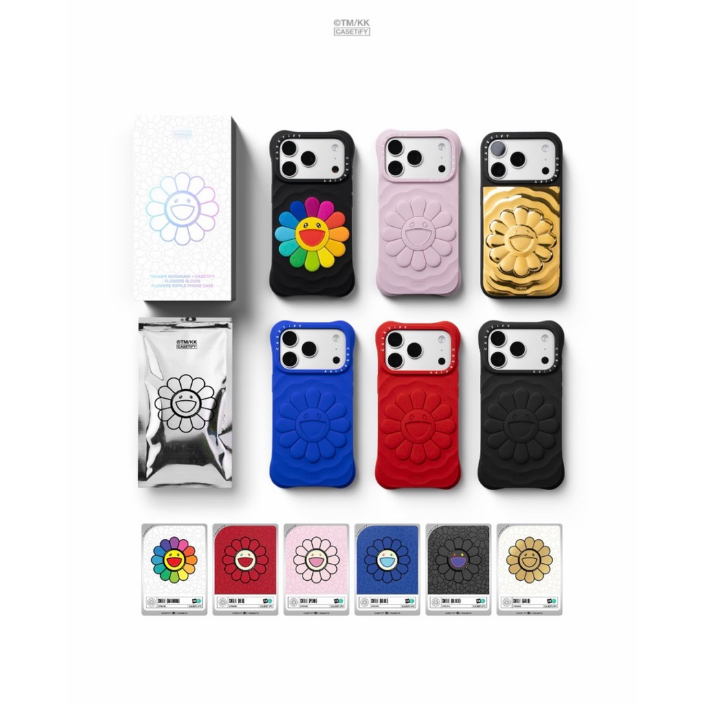 Casetify x Takashi Murakami Flowers Bloom