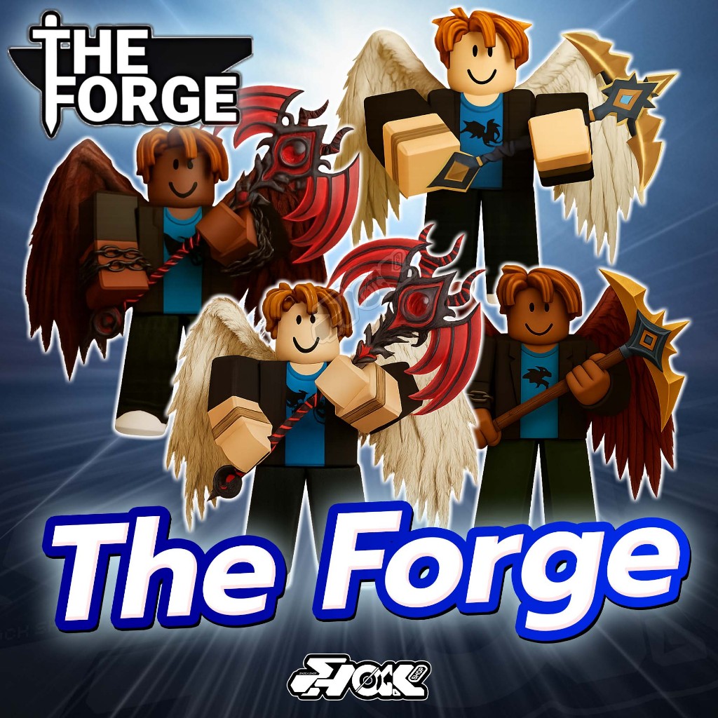 การ์ดไก่เผ่า Angel  ไก่เผ่า Demon แมพ The Forge การ์ดสวยภาพคมชัด